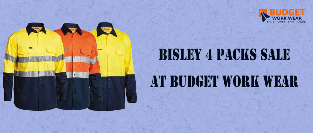 Bisley 4 Packs Sale at Budget Work Wear
