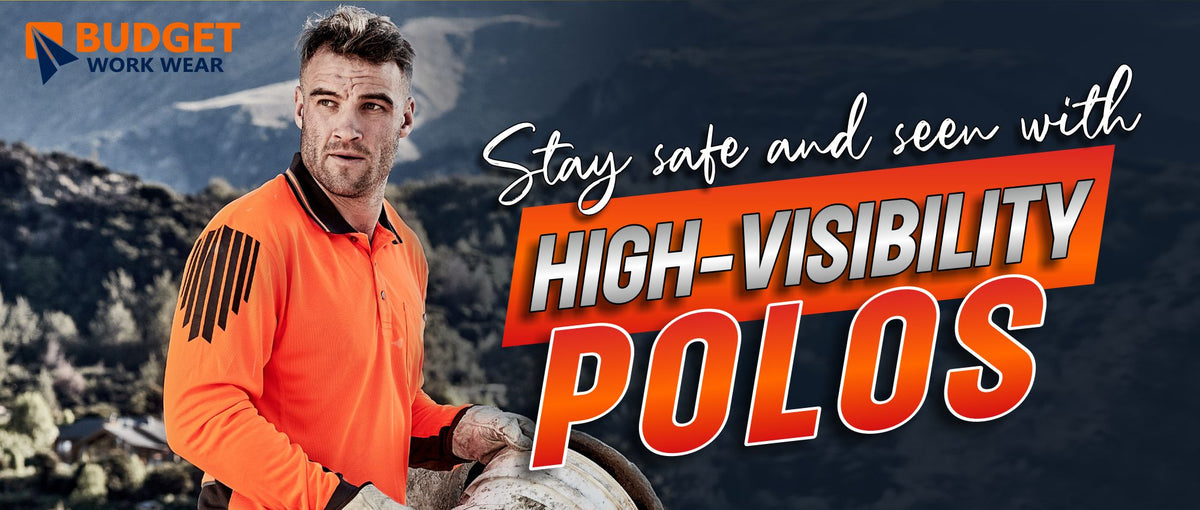 STAY SAFE AND SEEN WITH HIGH-VISIBILITY POLOS – Budget Workwear