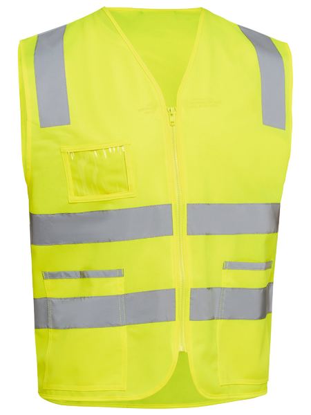 Bisley Taped Hi Vis Safety Zip Vest ( BV0341T)