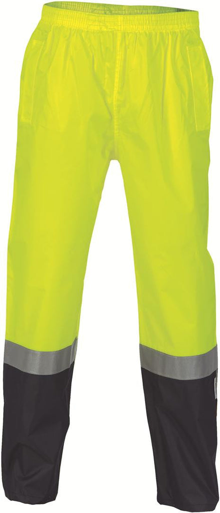 DNC Hivis “4 In 1” Zip Off Sleeve Reversible Vest, ‘X’ Back With Additional Tape On Tail (3880)