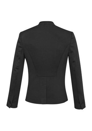 Biz Corporates-Biz Corporates Ladies Single Button Collarless Jacket--Corporate Apparel Online - 3