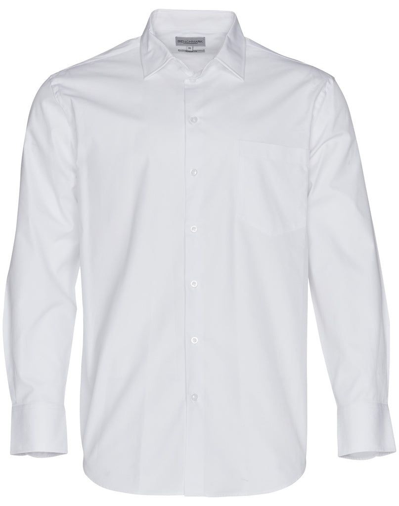 Winning Spirit Men's CVC Oxford Long Sleeve Shirt (M7040L)