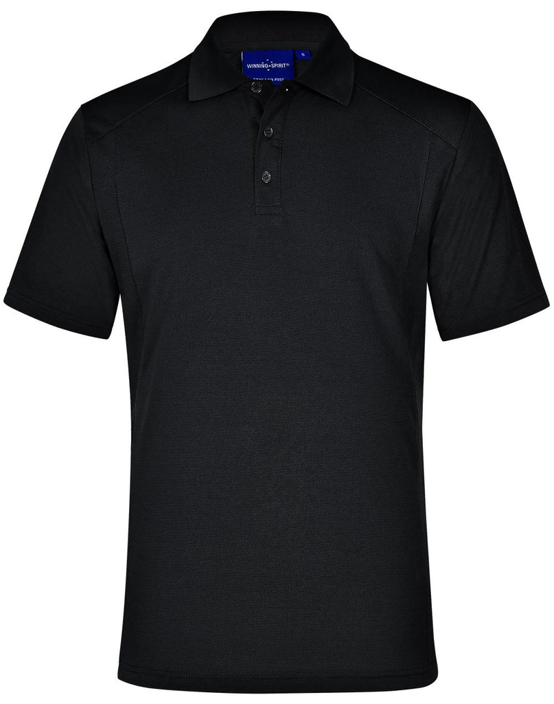 Winning Spirit Men's Breathable Bamboo Charcoal Short Sleeve Polo (PS59)