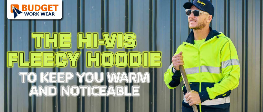 Bisley-Taped-Hi-Vis-Fleece-Pullover-Hoodie