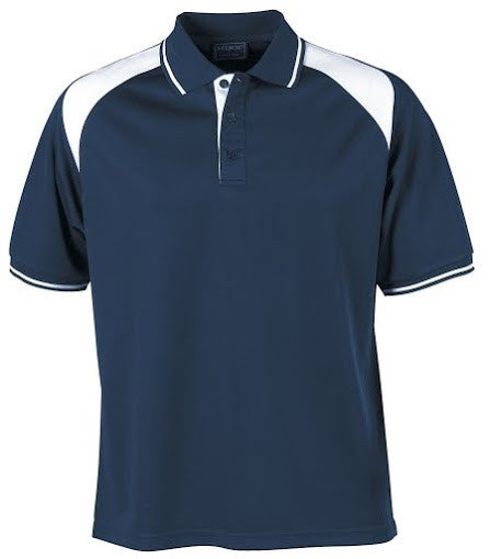 Stencil-Stencil Men's Club Cool Dry Polo-Navy/White / S-Corporate Apparel Online - 10