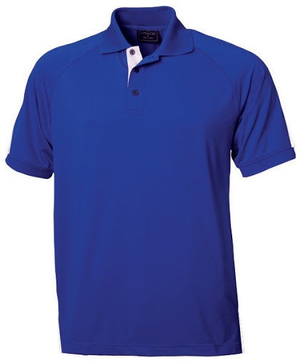 Stencil-Stencil Men's Team Polo-Royal/White / S-Corporate Apparel Online - 4