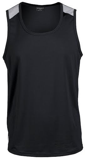 Stencil-Stencil Men's Team Singlet-Black/Silver / S-Corporate Apparel Online - 5