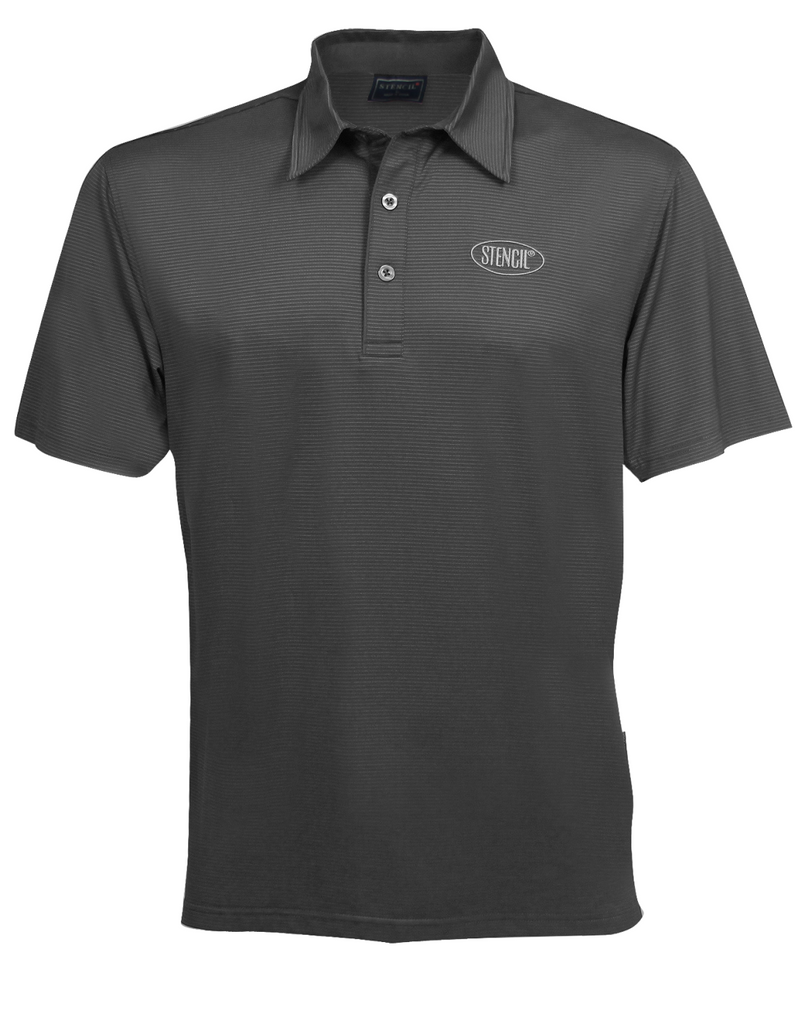Stencil Men's SilverTech Polo (1058)