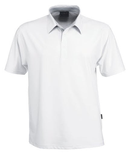 Stencil-Stencil Men's Argent Polo-White / S-Corporate Apparel Online - 1