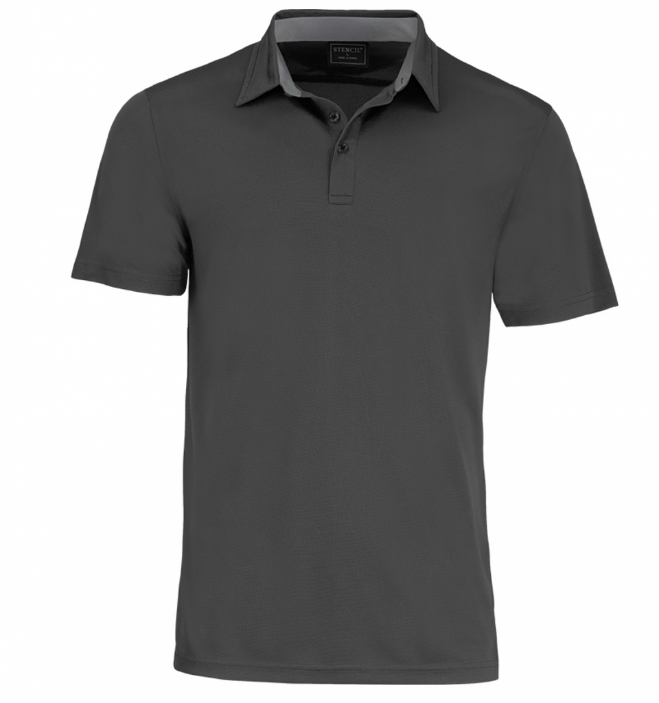 Stencil Kahve Mens S/S Polo(1064)
