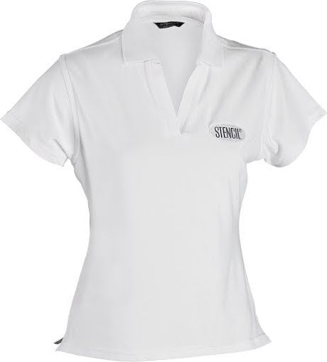 Stencil-Stencil Ladies' Solar-Lite Polo-White / 8-Corporate Apparel Online - 1