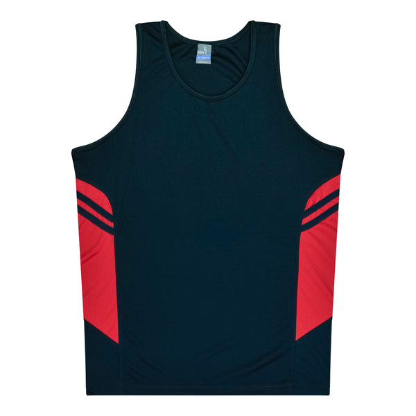 Aussie Pacific Mens Tasman Singlet (2nd 14 color)-(1111)