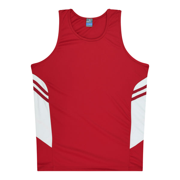 Aussie Pacific Mens Tasman Singlet (3rd 8 color)-(1111)