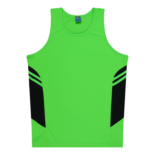 Aussie Pacific Mens Tasman Singlet (3rd 8 color)-(1111)