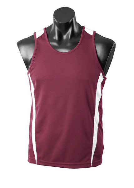 Aussie Pacific Eureka mens singlet 1st ( 14 Colour )-(1104)