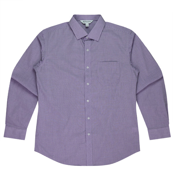 Aussie Pacific Mens Toorak Long Sleeve Shirt-(1901L)