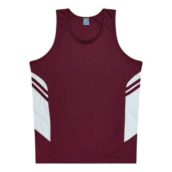 Aussie Pacific Mens Tasman Singlet (2nd 14 color)-(1111)