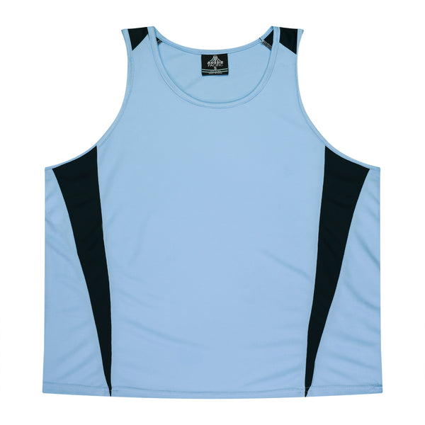 Aussie Pacific Eureka mens singlet 2nd ( 11 Colour )-(1104)