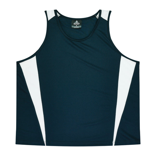 Aussie Pacific Eureka mens singlet 1st ( 14 Colour )-(1104)