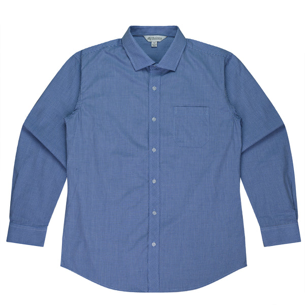 Aussie Pacific Mens Toorak Long Sleeve Shirt-(1901L)