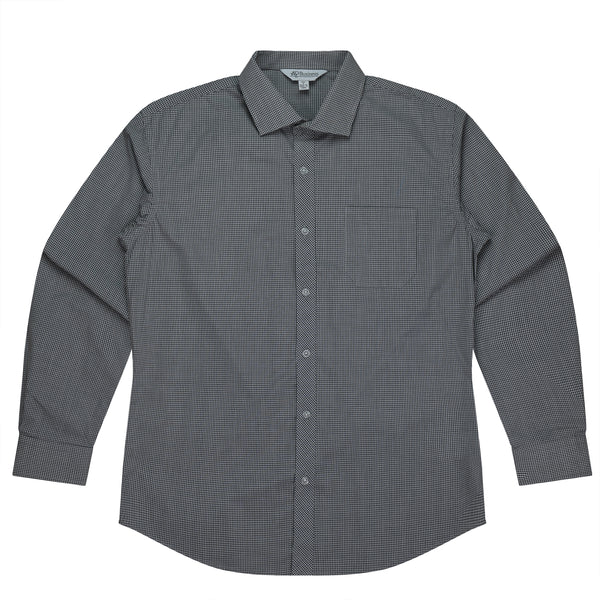Aussie Pacific Mens Toorak Long Sleeve Shirt-(1901L)