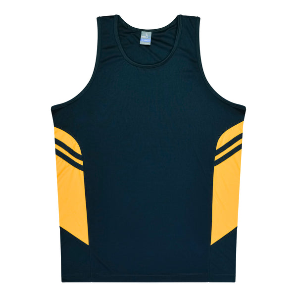 Aussie Pacific Mens Tasman Singlet (2nd 14 color)-(1111)