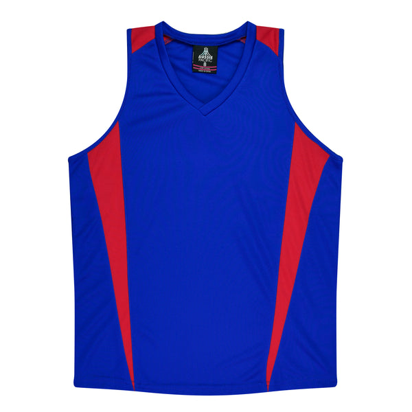 Aussie Pacific Eureka Ladies Singlets 2nd (10 Colour )-(2104)