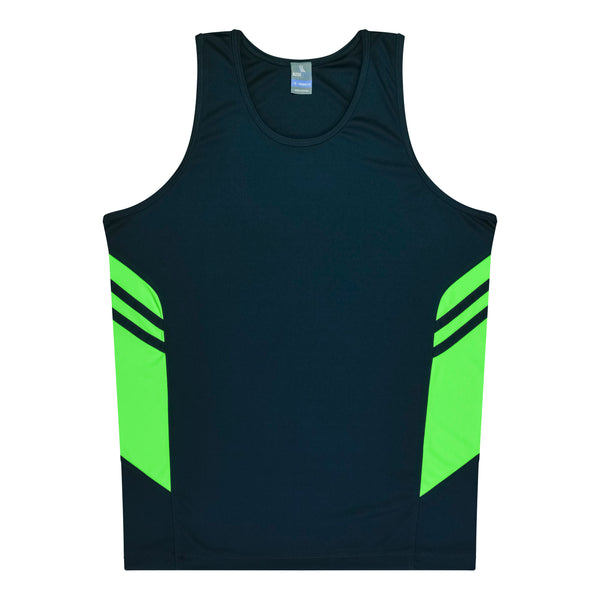 Aussie Pacific Mens Tasman Singlet (2nd 14 color)-(1111)