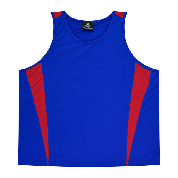 Aussie Pacific Eureka mens singlet 2nd ( 11 Colour )-(1104)