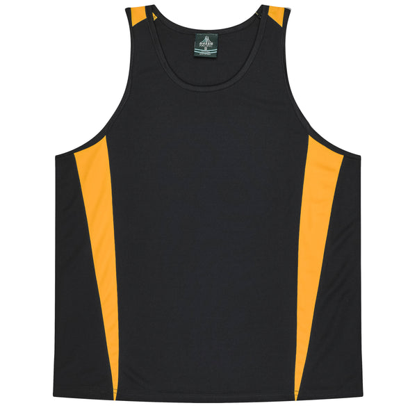 Aussie Pacific Eureka mens singlet 1st ( 14 Colour )-(1104)