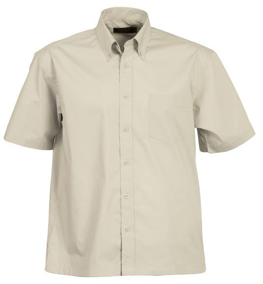 Stencil-Stencil Men's Nano Shirt (S/S)-Beige / S-Corporate Apparel Online - 3