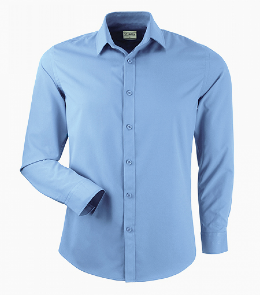 Stencil Essential Shirt 2061L Mens L/S Eco-thread Range-(2061L)