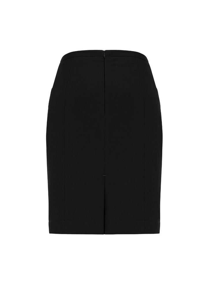 Biz Corporate Womens Siena Front Pleat Detail Straight Skirt (20720)