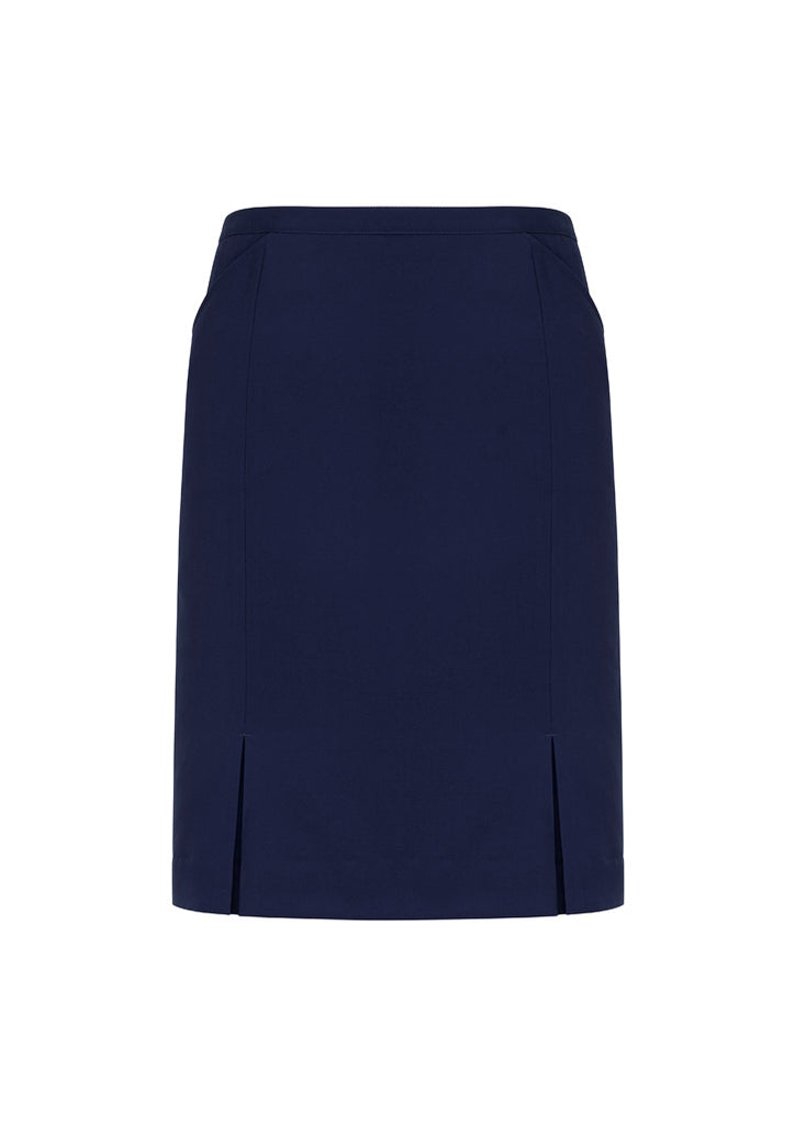 Biz Corporate Womens Siena Front Pleat Detail Straight Skirt (20720)