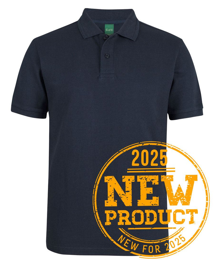 Jb's C of C 320g Popcorn Cotton Polo (2PCS)