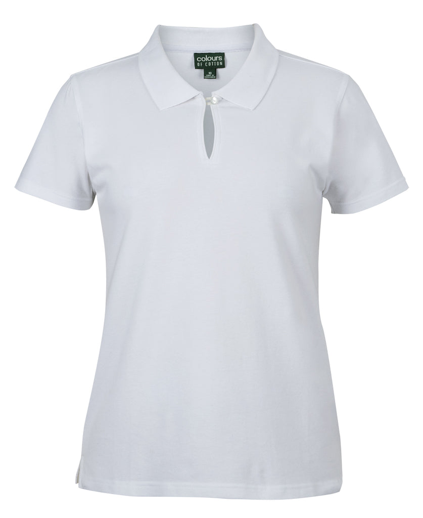 JB's C OF C Ladies Cotton S/S Stretch Polo (2STS1)