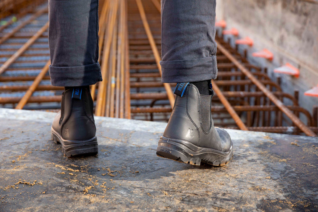 Steel Blue Hobart Elastic Sided Boot - (312101)