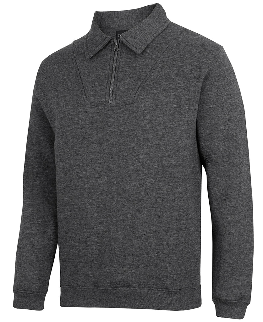 JB's Adults Half Zip Fleecy Sweat (3FSZ)
