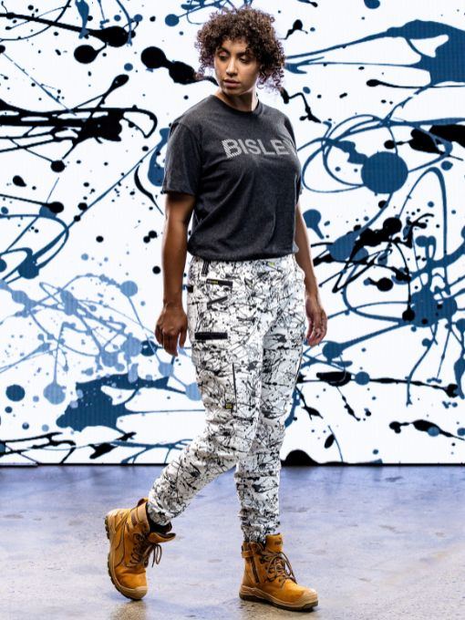 Bisley Women's Flx & Move Stretch Camo Cargo Pants - Limited Edition (BPCL6337)