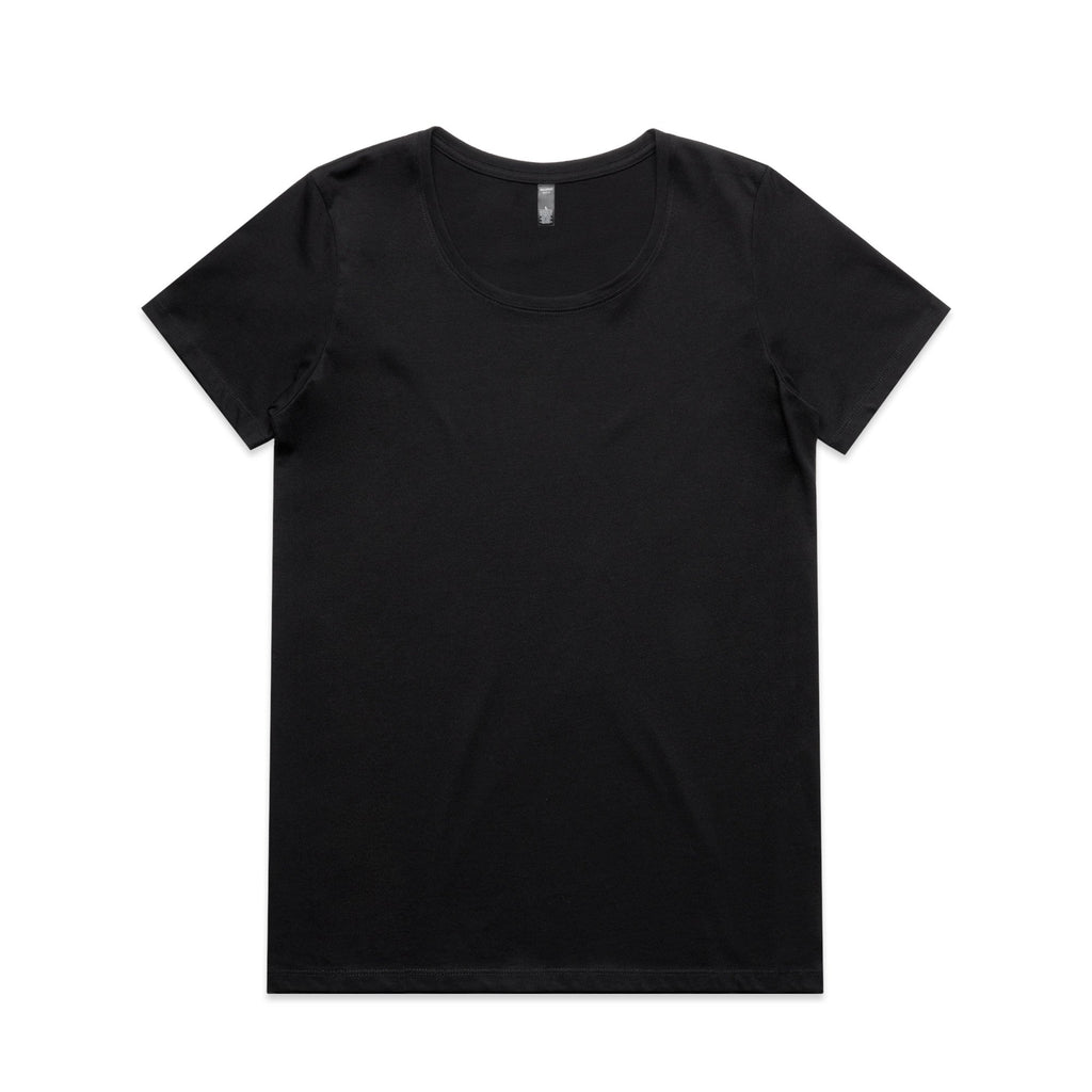 Ascolour Wo's Maple Scoop Tee - (4019)