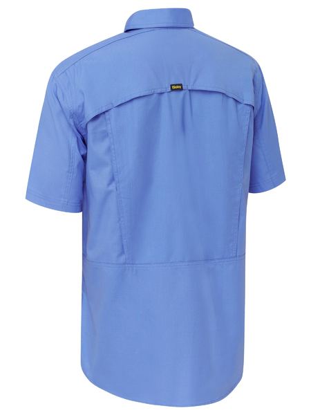 Bisley Mens X Airflow Ripstop Work Shirt Short Sleeve (BS1414)