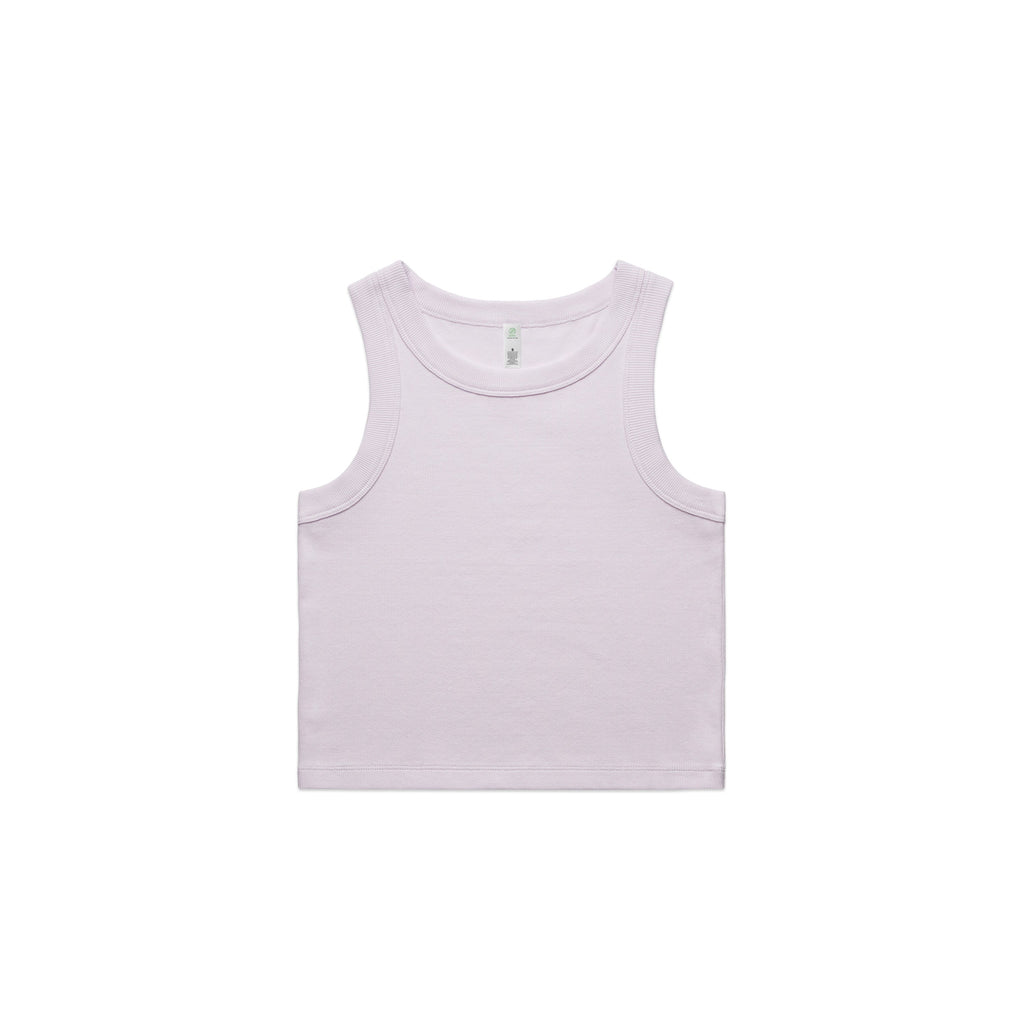 Ascolour Wo's Organic  Rib Crop Tank (4064G)