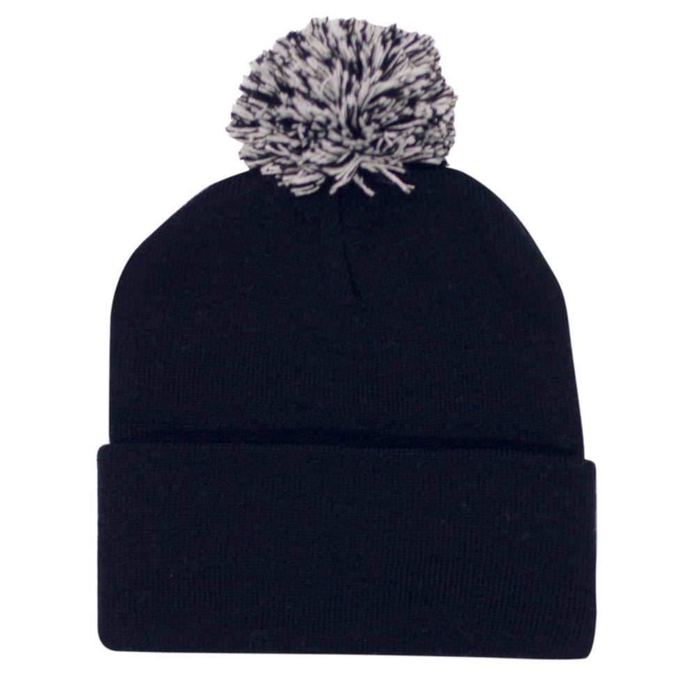 Headwear Acrylic Beanie With Pom Pom (4256)