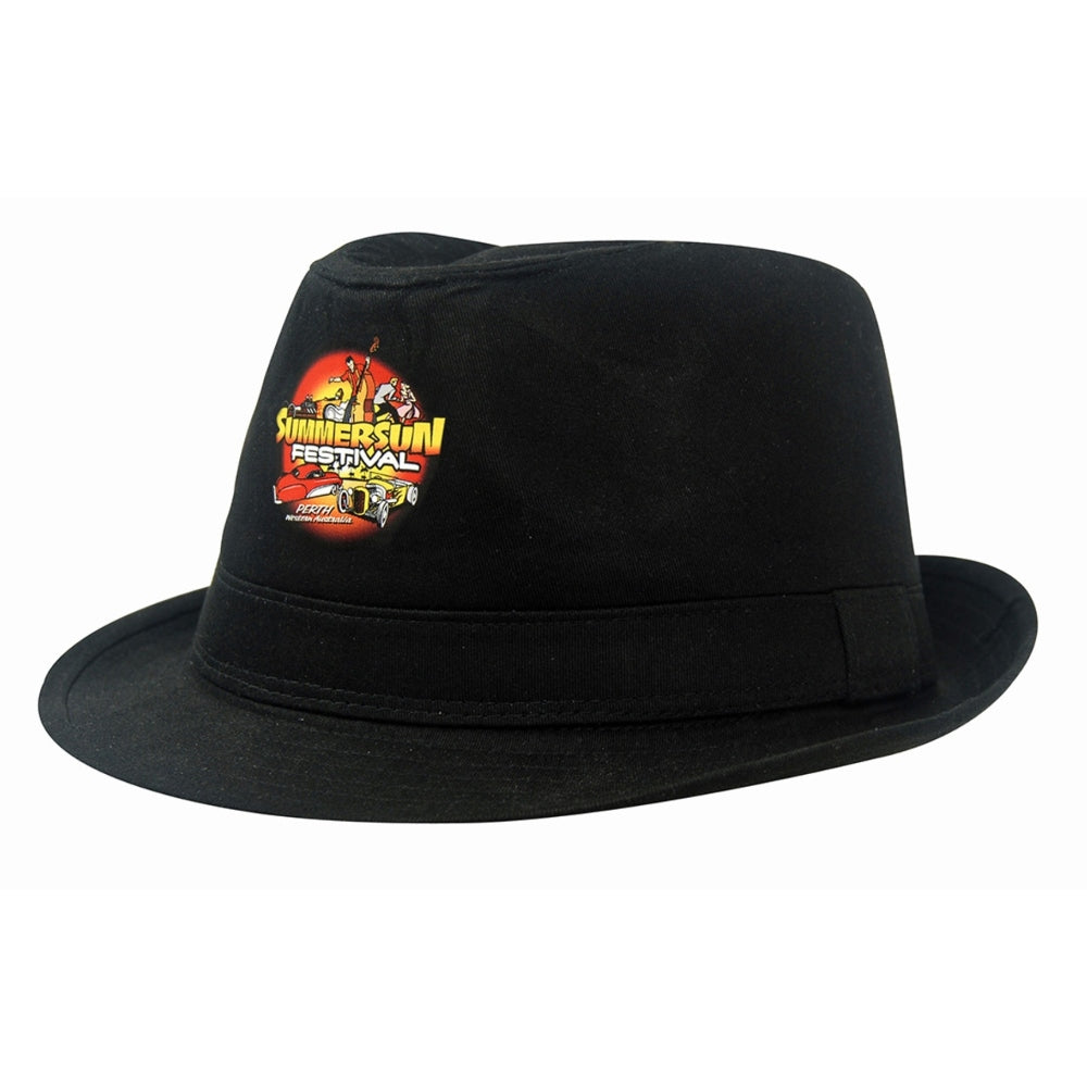 Headwear Fedora Cotton Twill Hat (4279)