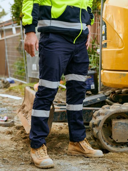 Bisley-Taped-Stretch-Cotton-Drill-Cargo-Pants