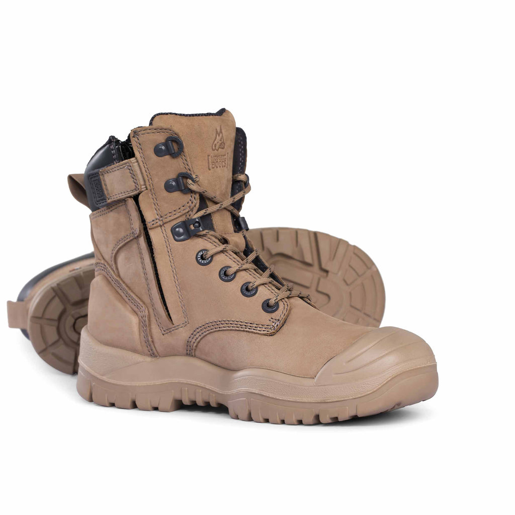 Mongrel High Leg Zipsider Boot W/ Scuff Cap (561060)