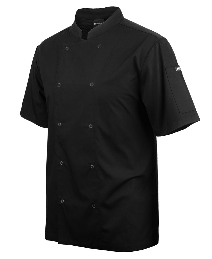JB's S/S Snap Button Chefs Jacket (5CJS)