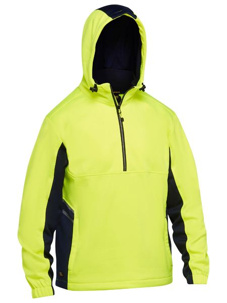 Bisley Hi Vis Liquid Repellent Fleece Hoodie (BK6571)