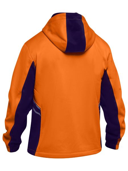 Bisley Hi Vis Liquid Repellent Fleece Hoodie (BK6571)