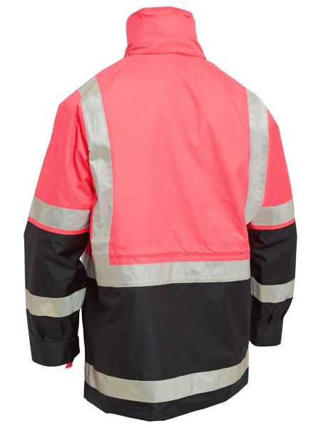 Bisley Taped 5 In 1 Rain Jacket BK6975 Budget Workwear